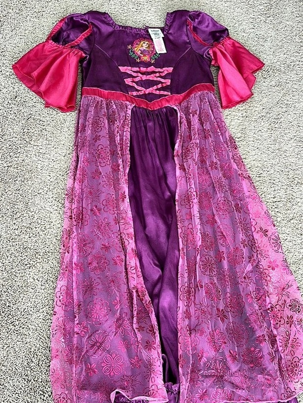 Disney Rapunzel Costume/nightgown for Kids – Tangled Dress